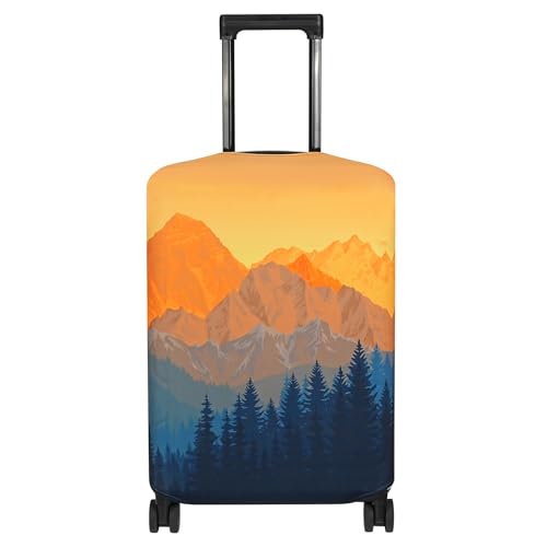 Printed Elastic Luggage Cover