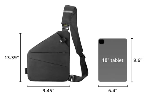 Waterproof Multi-Pocket Travel Crossbody Bag