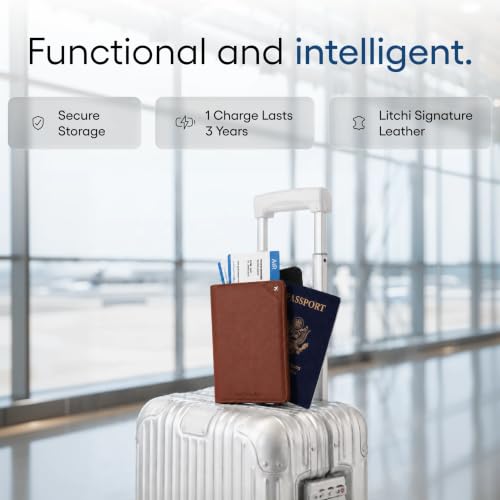 Rechargeable Trackable Passport Holder