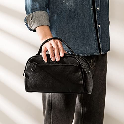 Genuine Leather Travel Toiletry Bag