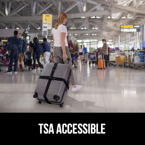 Eight-Pack Heavy-Duty Luggage Straps