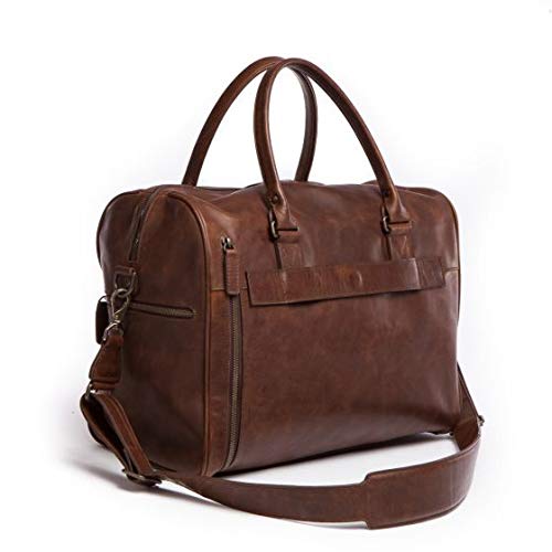 Leather Cabin Weekender Duffel