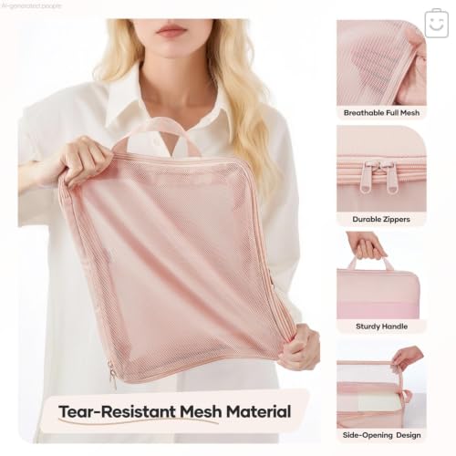 Nine-Piece Compression Packing Organizer Set