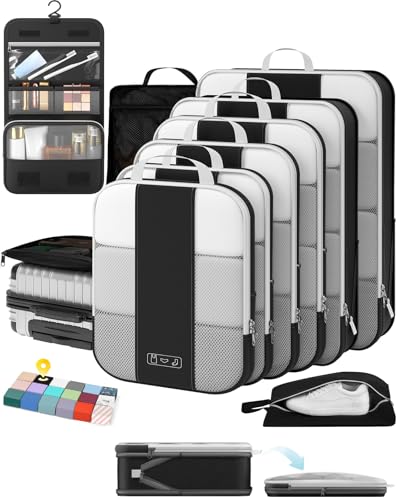 Ten-Piece Compression Packing Cube Set