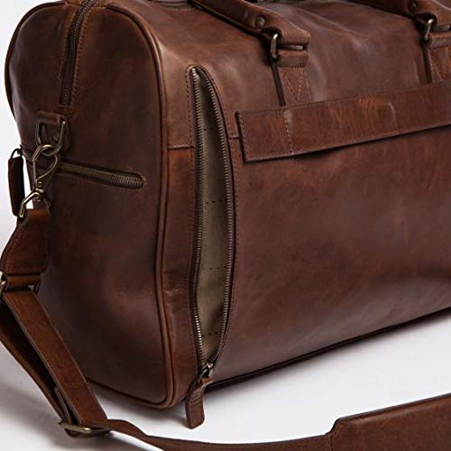 Leather Cabin Weekender Duffel