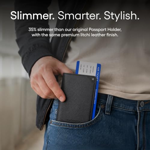Rechargeable Trackable Passport Holder