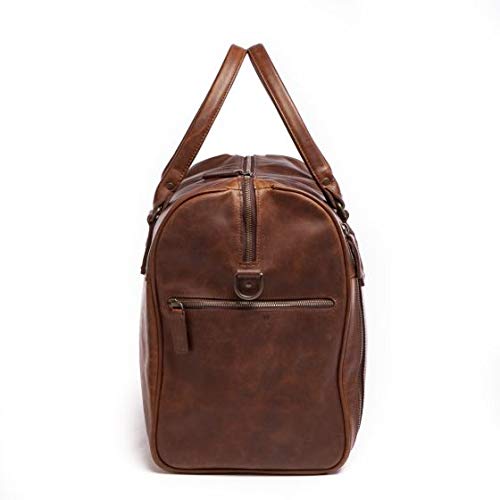 Leather Cabin Weekender Duffel