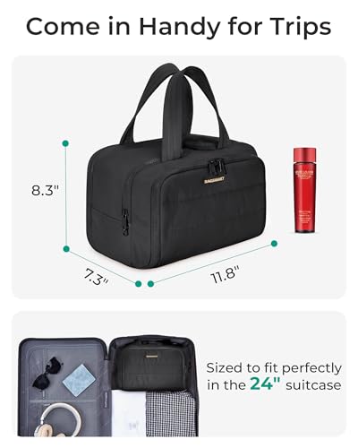 Puffy Four-Compartment Toiletry Bag