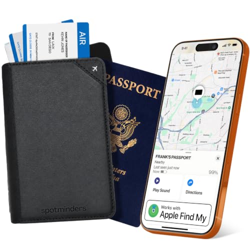 Rechargeable Trackable Passport Holder