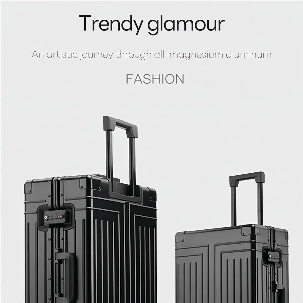 Magnesium Aluminum Spinner Luggage