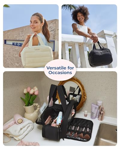 Puffy Four-Compartment Toiletry Bag
