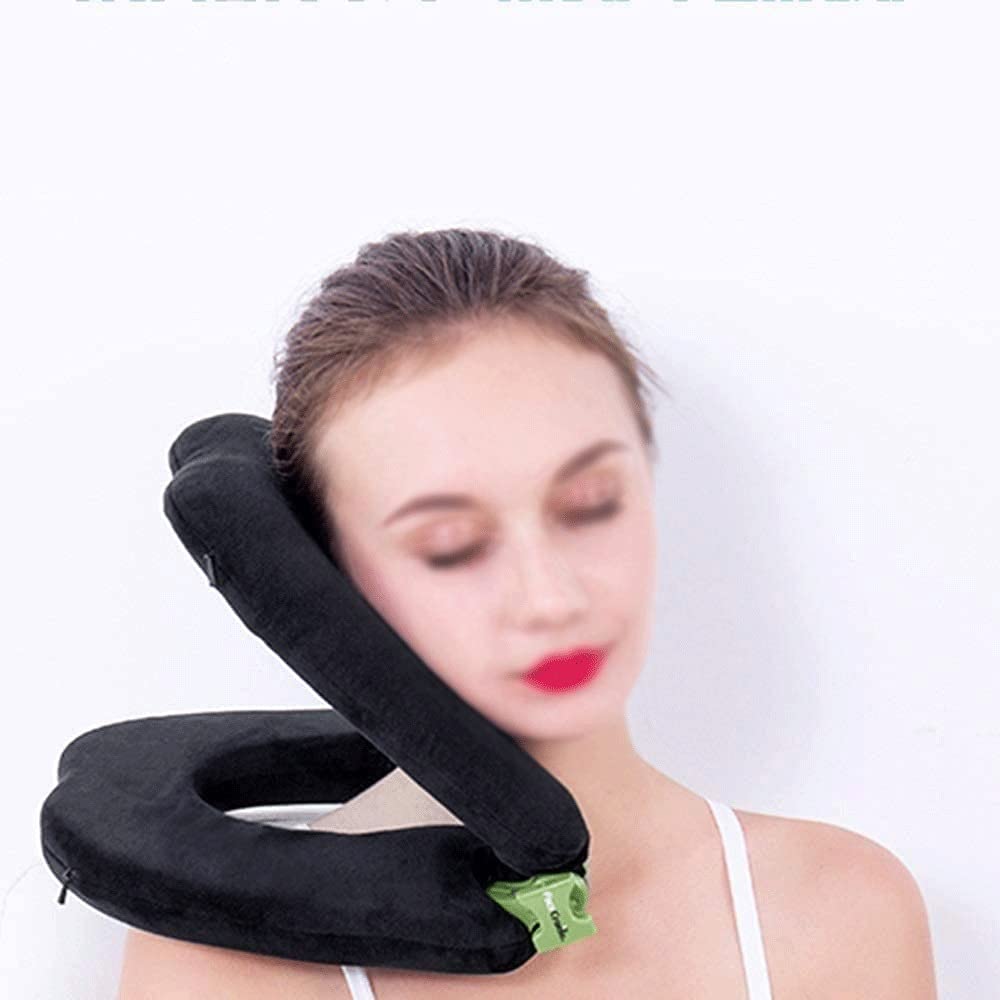Adjustable Memory Foam Travel Neck Pillow