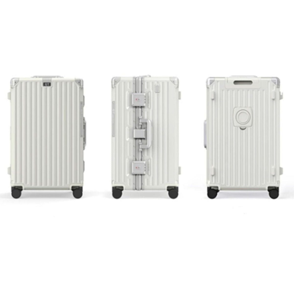 Large-Capacity Aluminum-Frame Checked Suitcase