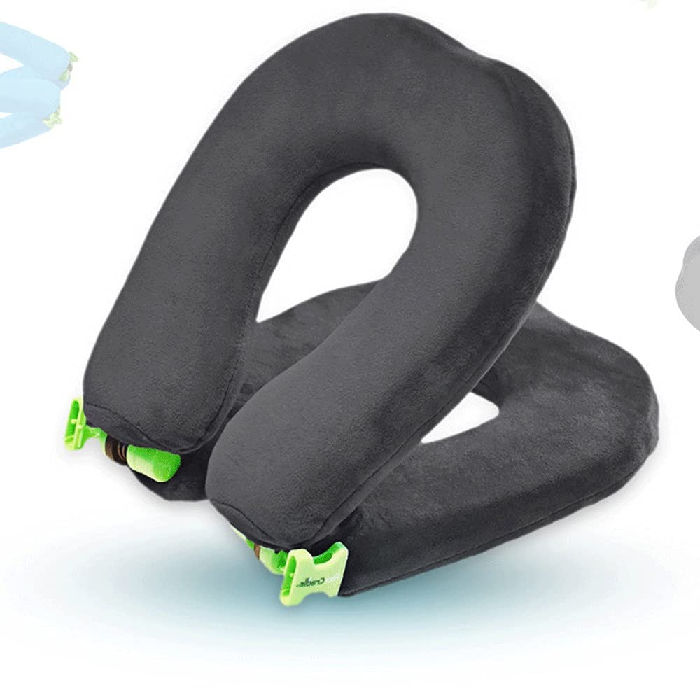 Adjustable Memory Foam Travel Neck Pillow