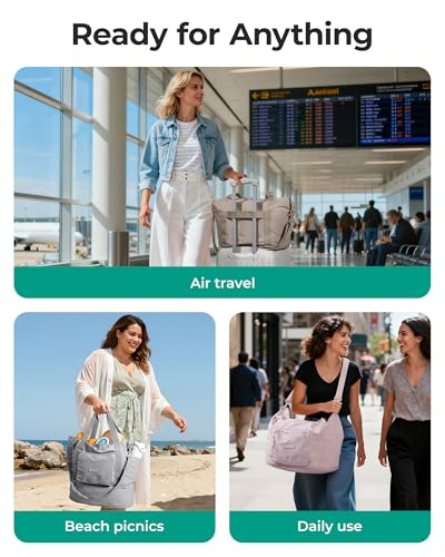 24L–37L Foldable Expandable Travel Bag