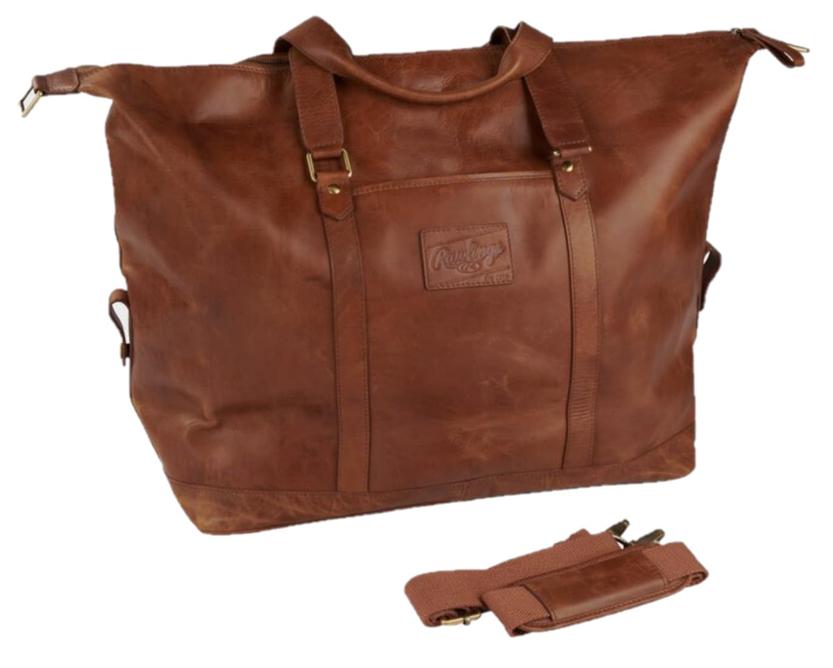 Genuine Leather Weekender Duffel
