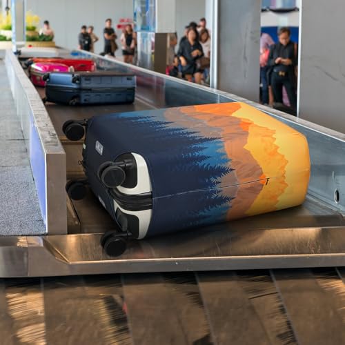 Printed Elastic Luggage Cover