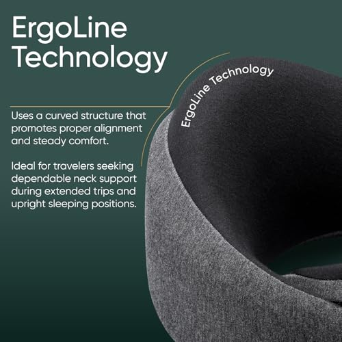 Memory Foam Travel Pillow Kit