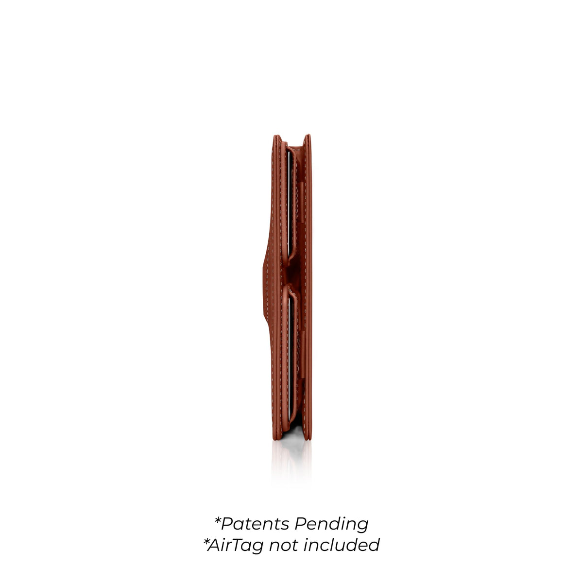 Leather RFID Passport Wallet with Tracker Pocket