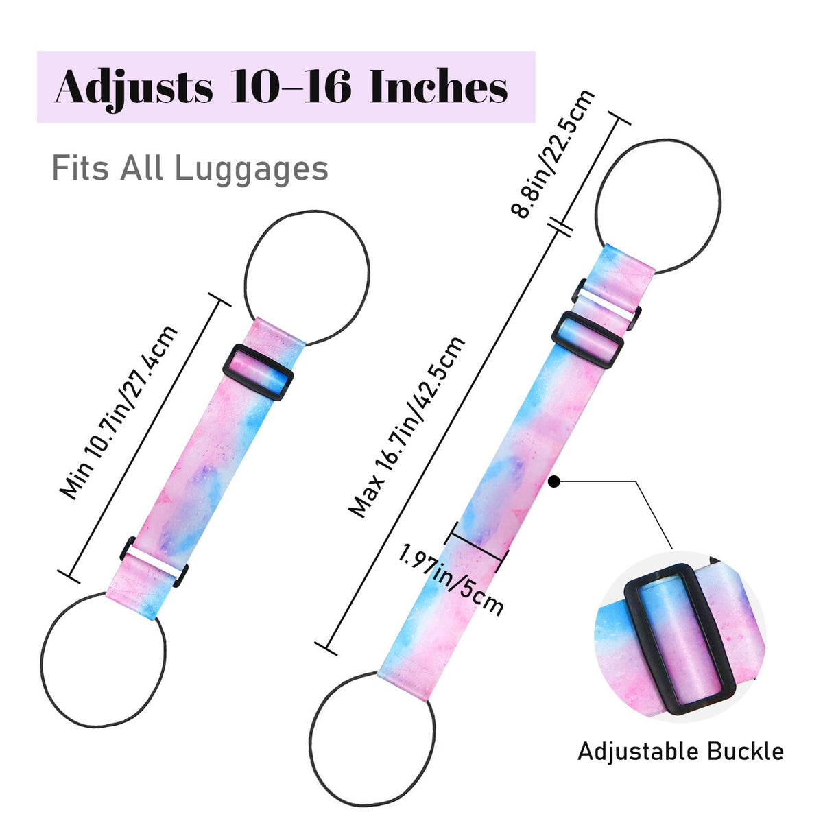 Elastic Luggage Connector Strap