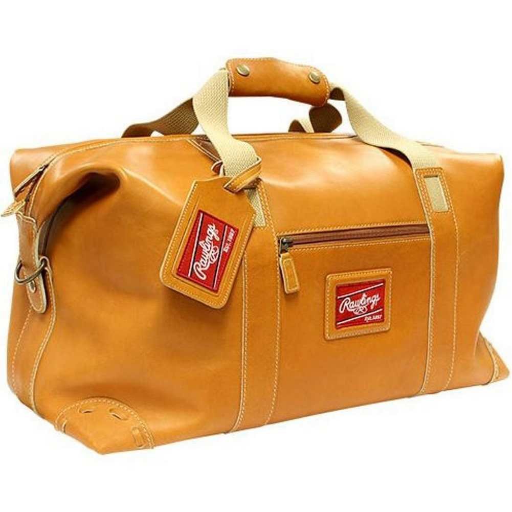 Genuine Leather Weekender Duffel