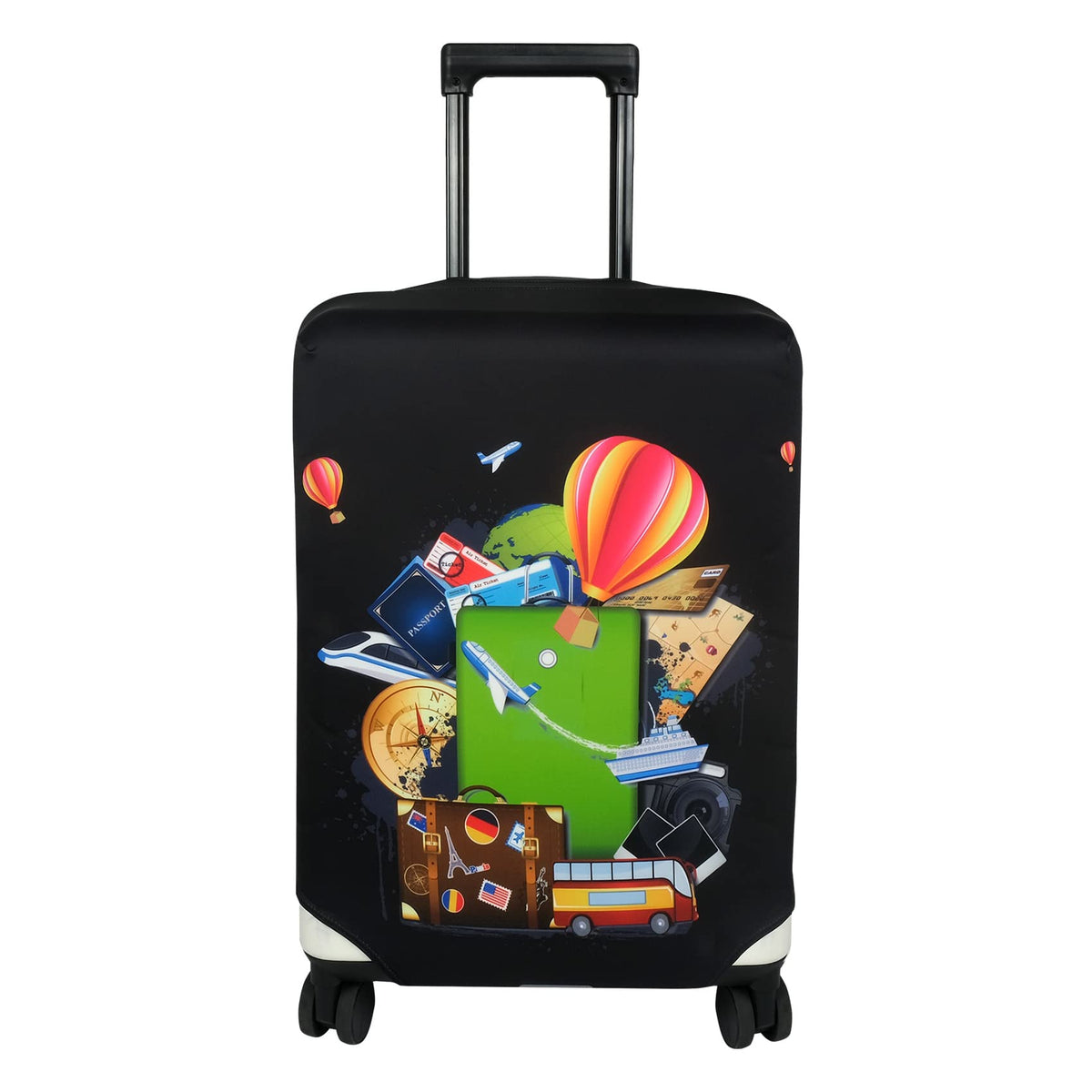 Printed Elastic Luggage Cover