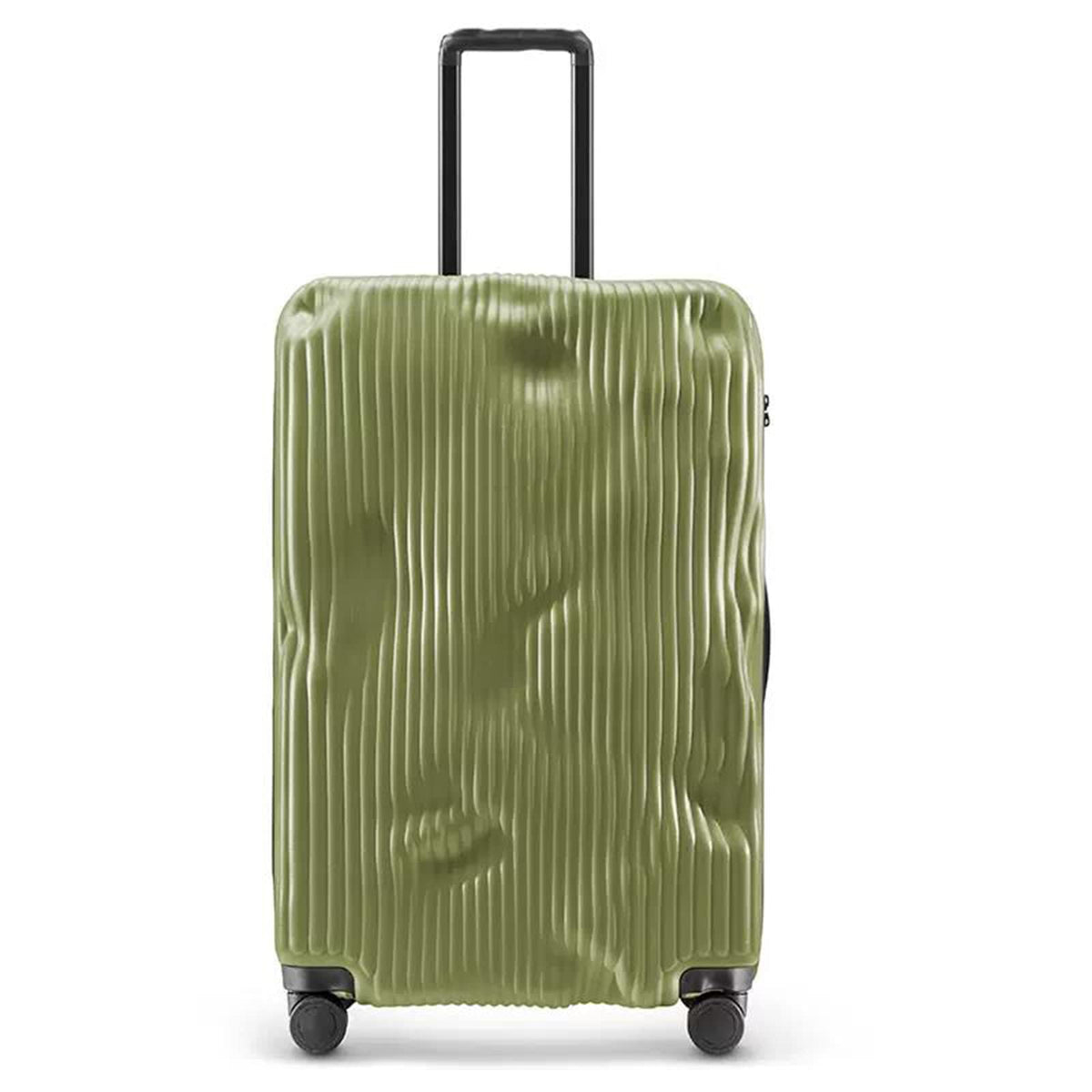 Aluminum-Frame Carry-On Spinner Suitcase