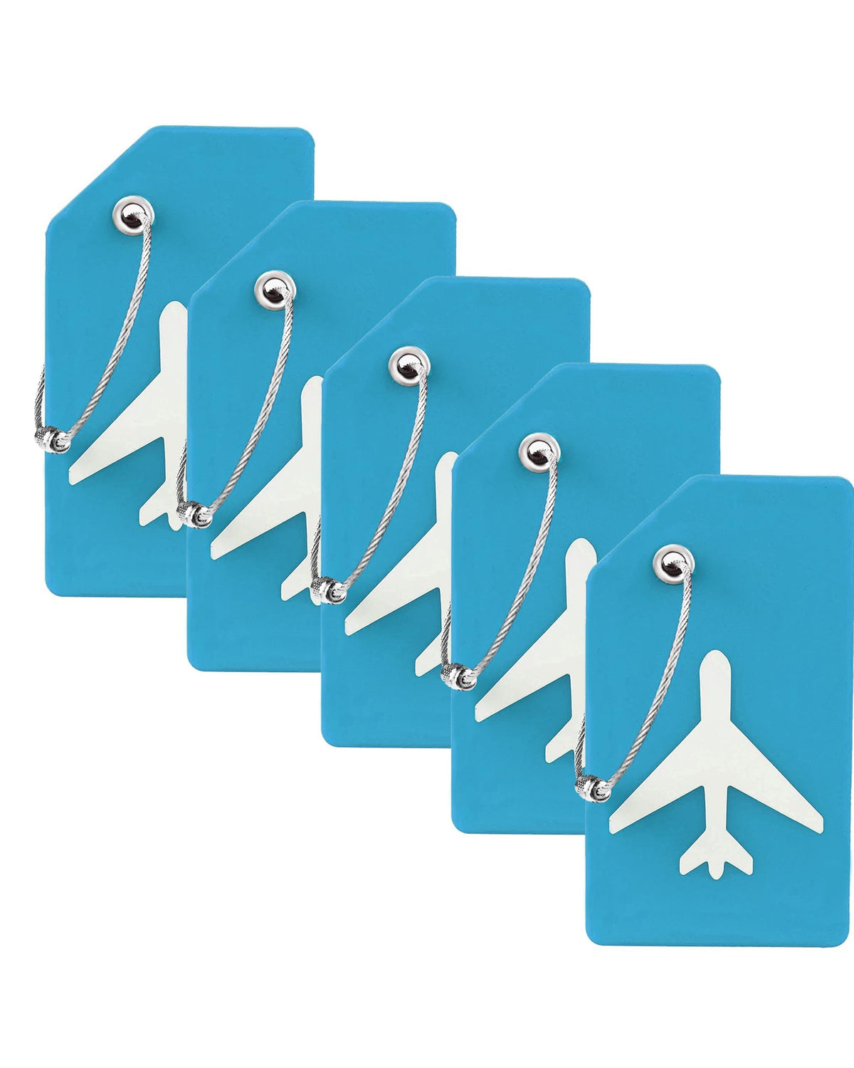Multi-Pack Silicone Luggage Tags