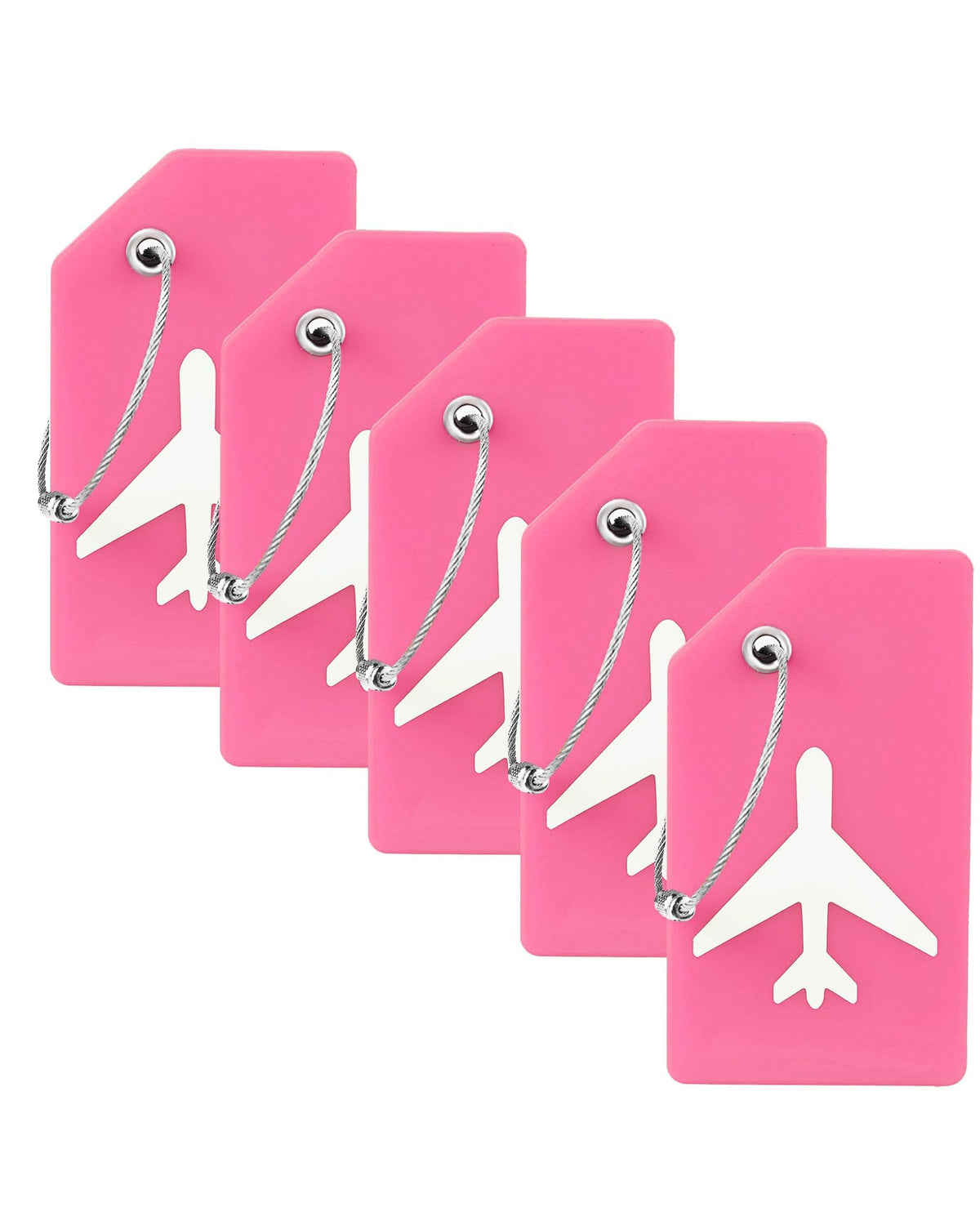 Multi-Pack Silicone Luggage Tags