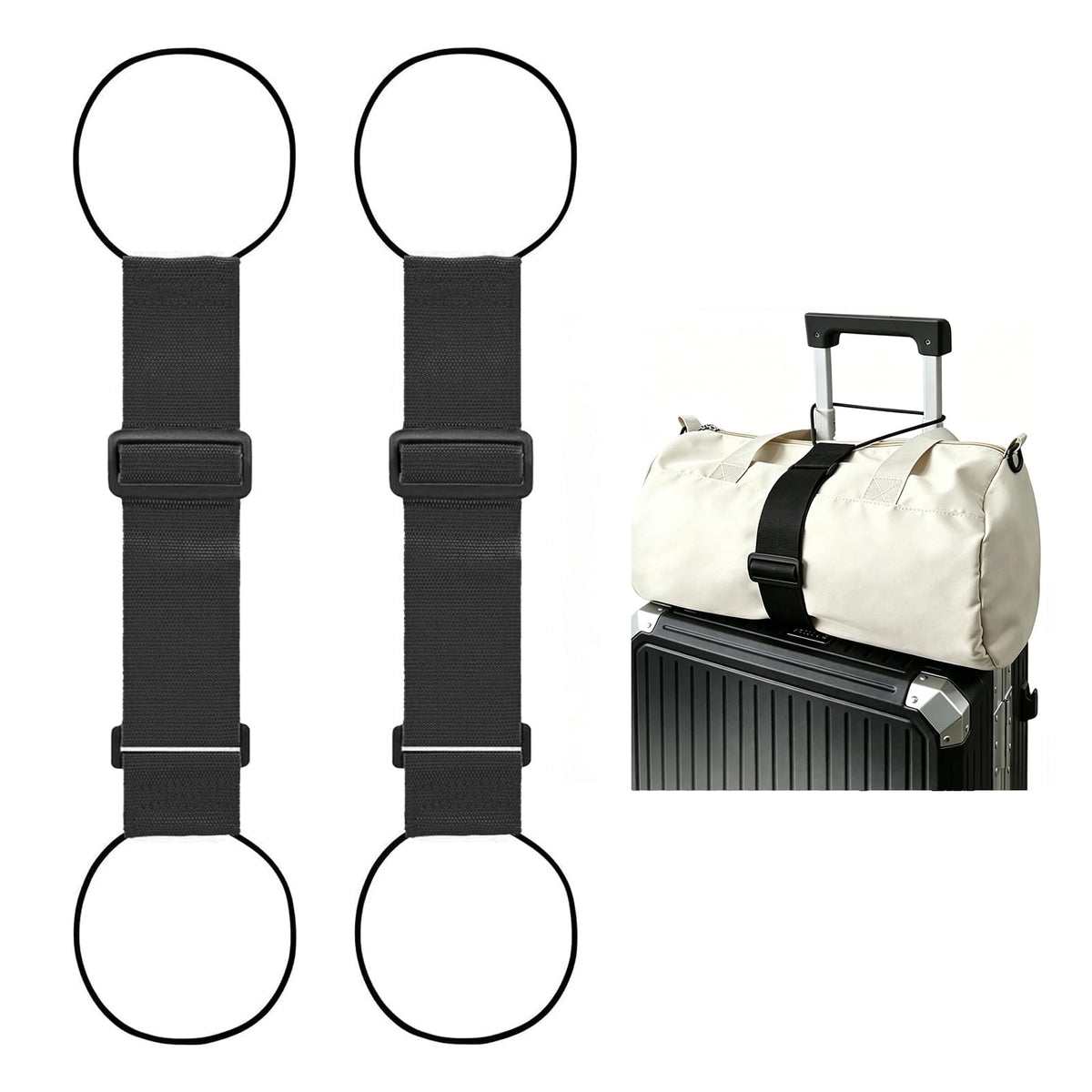 Elastic Luggage Connector Strap