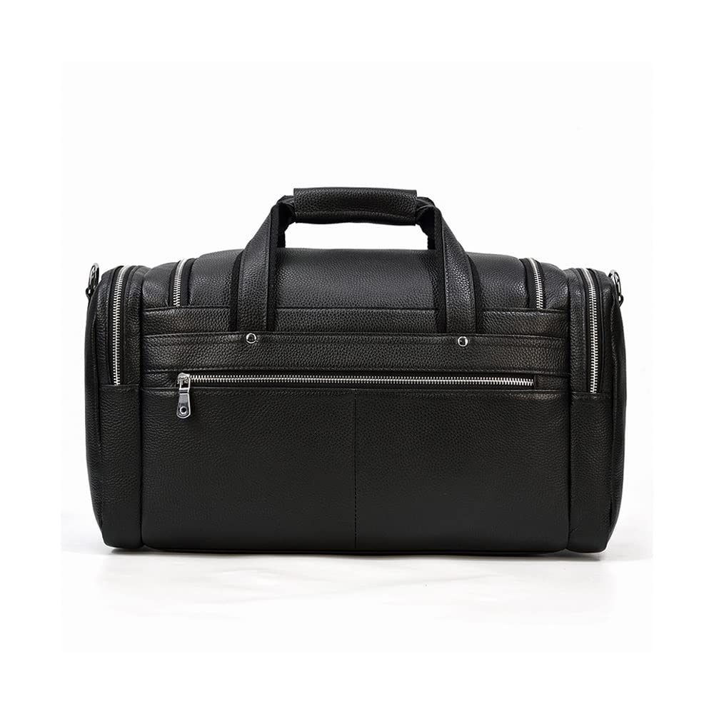 Cowhide Leather Overnight Travel Duffel