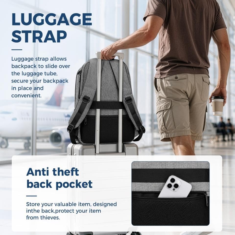 15–18 Inch Travel Laptop Backpack