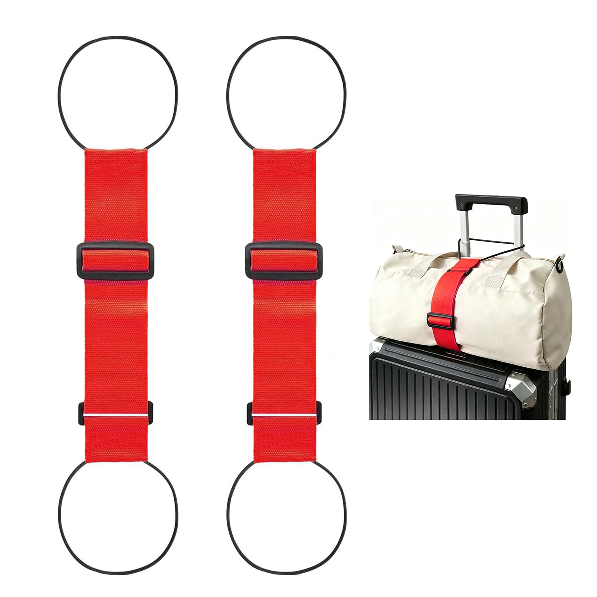 Elastic Luggage Connector Strap