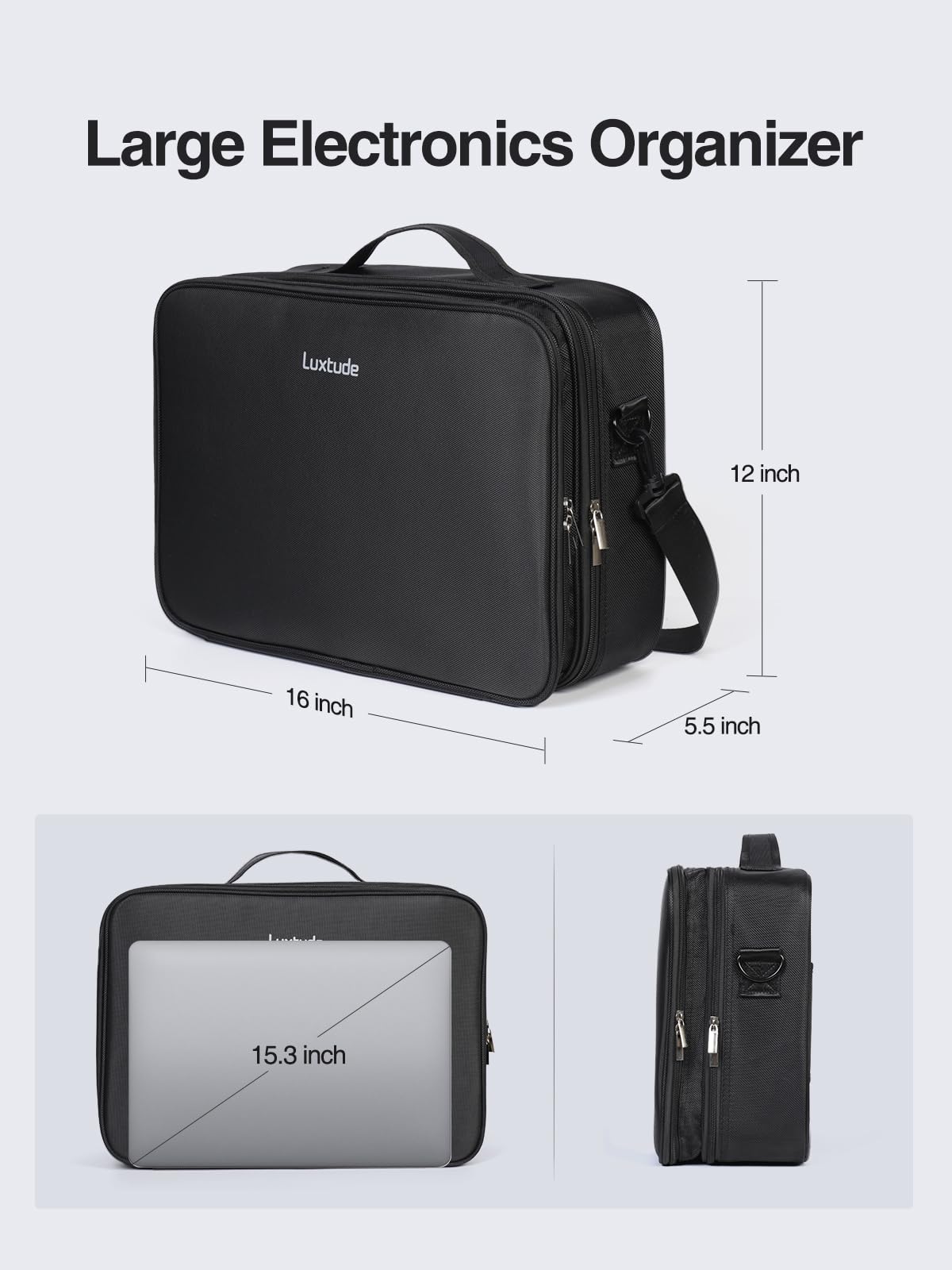 Hard-Shell USB Drive Organizer Case
