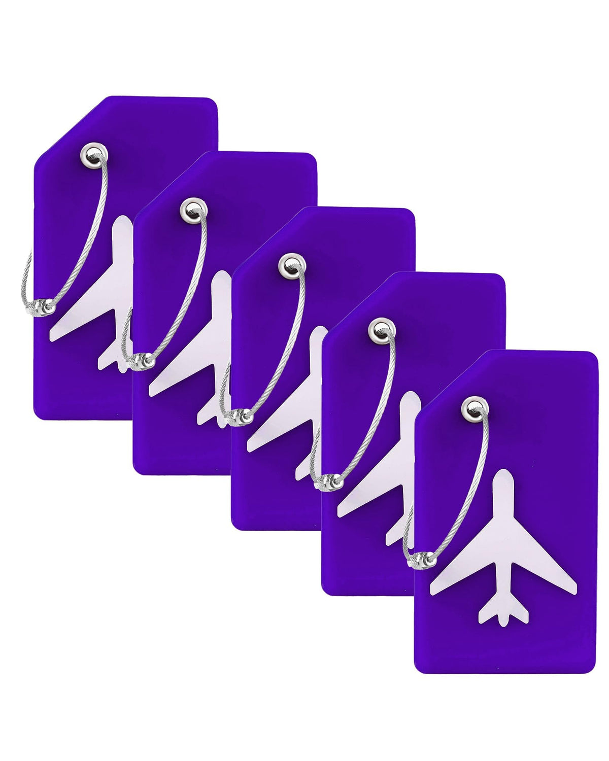 Multi-Pack Silicone Luggage Tags