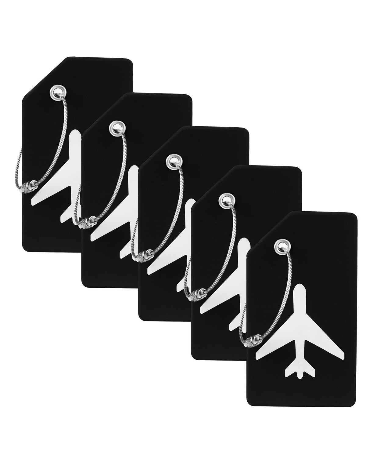 Multi-Pack Silicone Luggage Tags