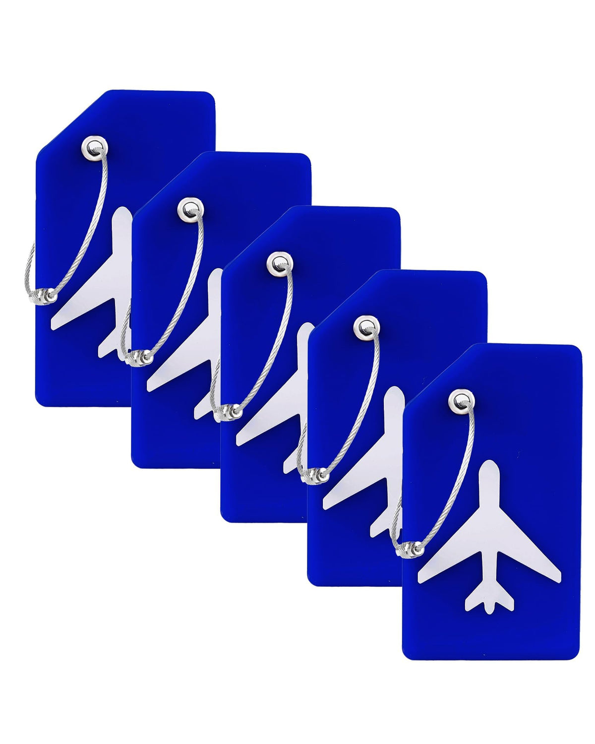 Multi-Pack Silicone Luggage Tags