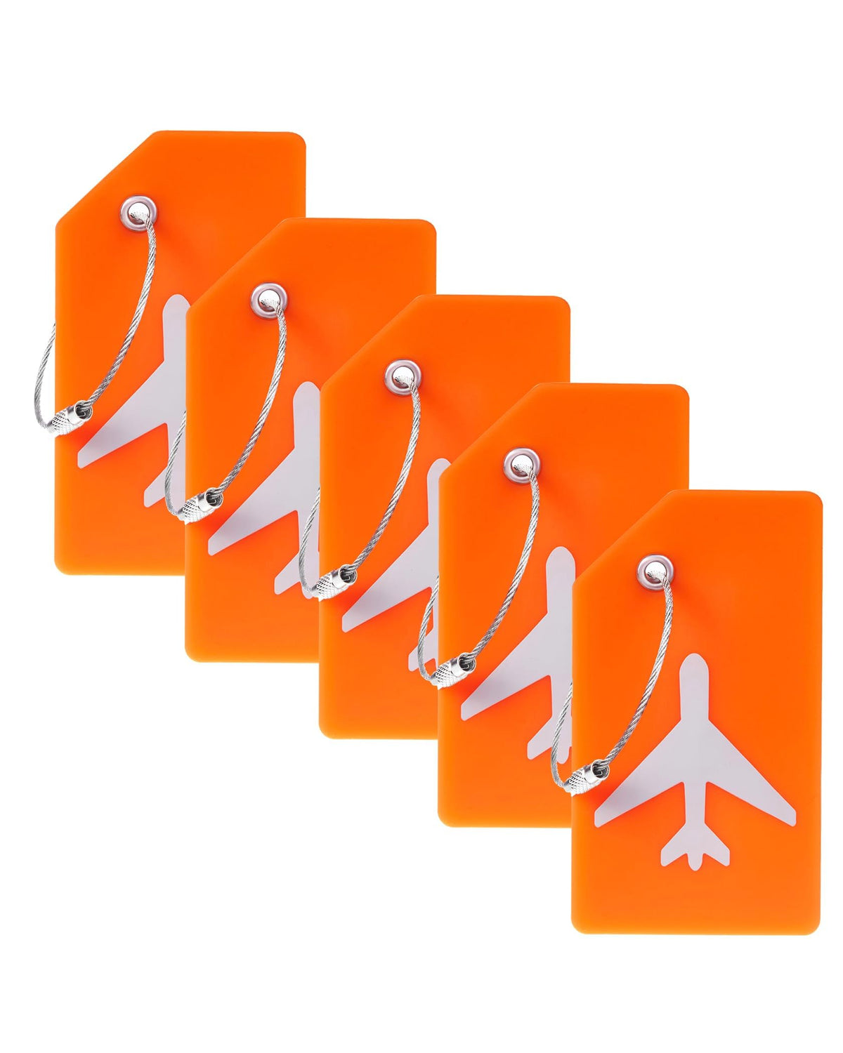 Multi-Pack Silicone Luggage Tags