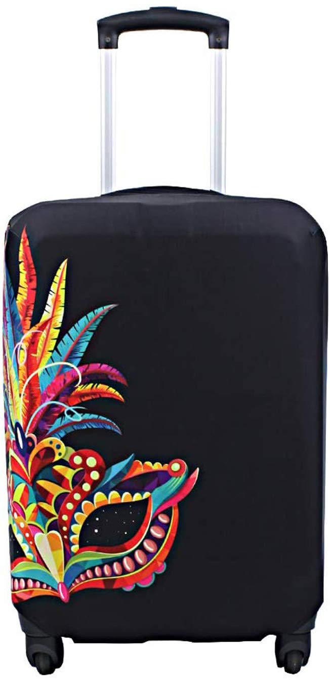 Printed Elastic Luggage Cover