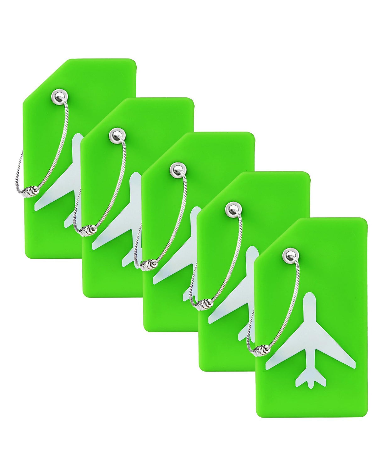 Multi-Pack Silicone Luggage Tags