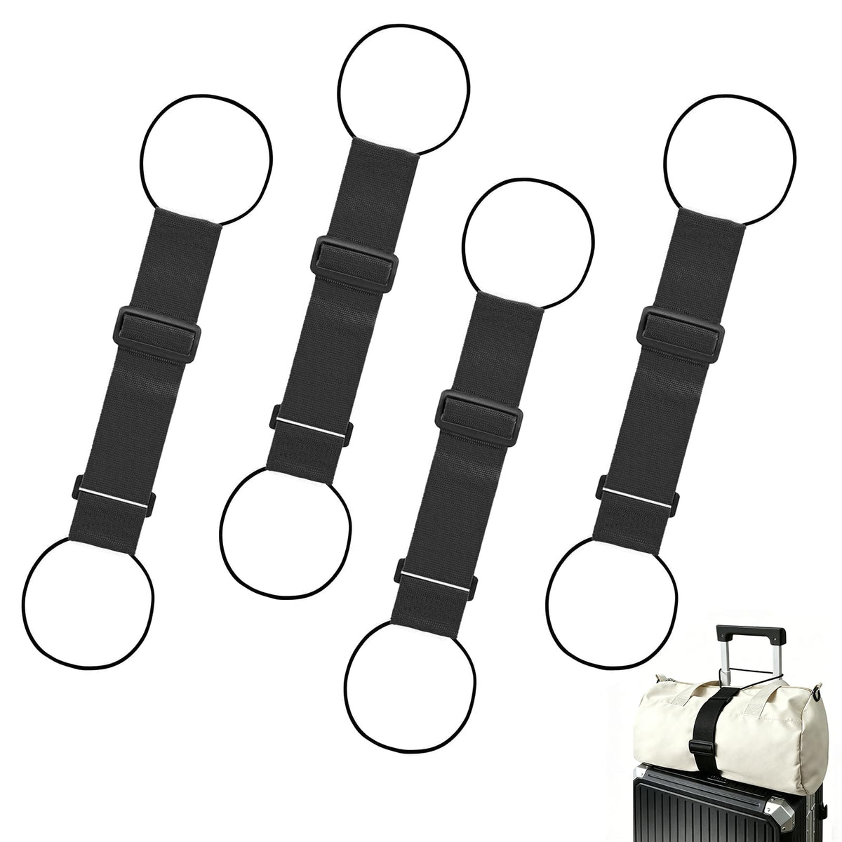 Elastic Luggage Connector Strap