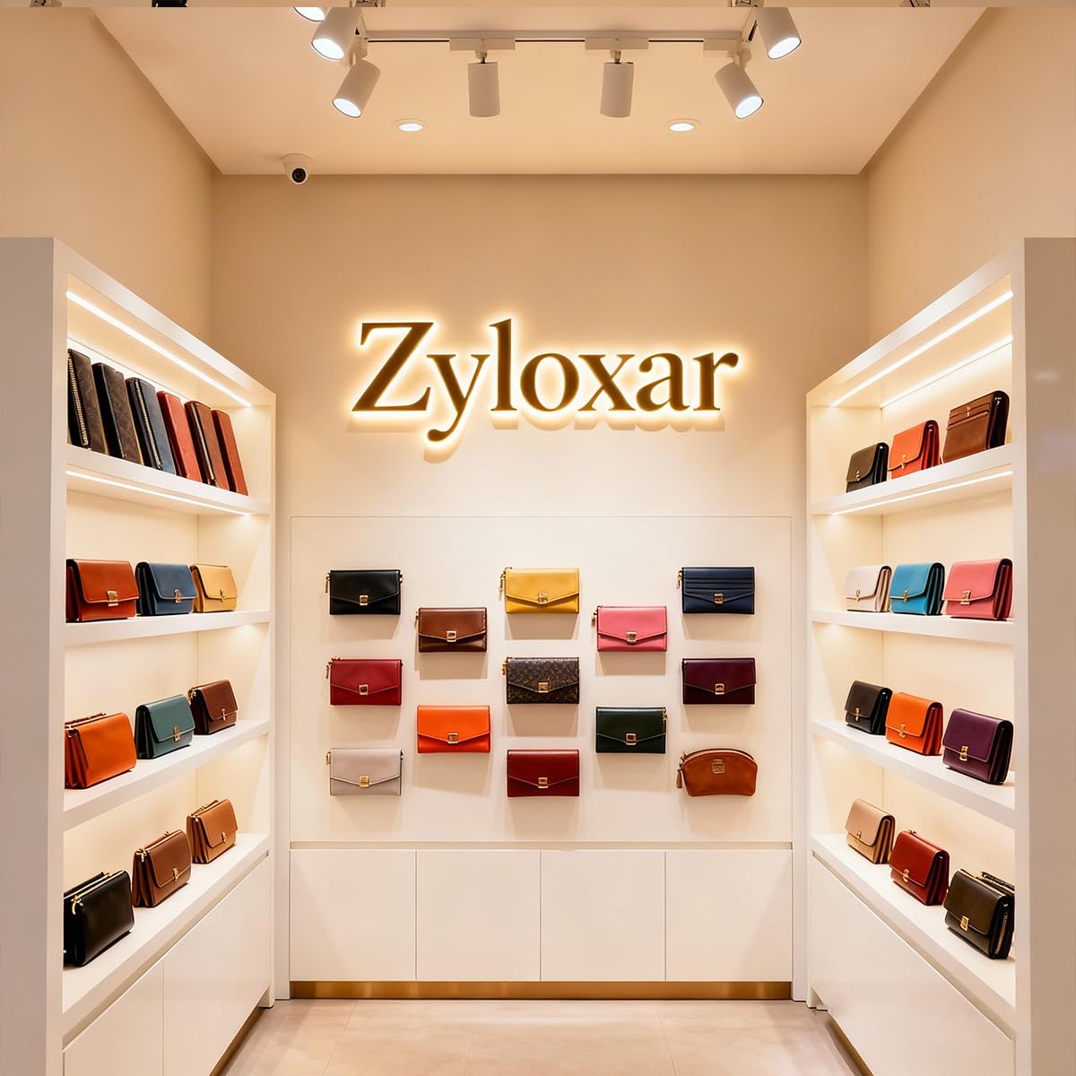 Zippered RFID Leather Passport Organizer