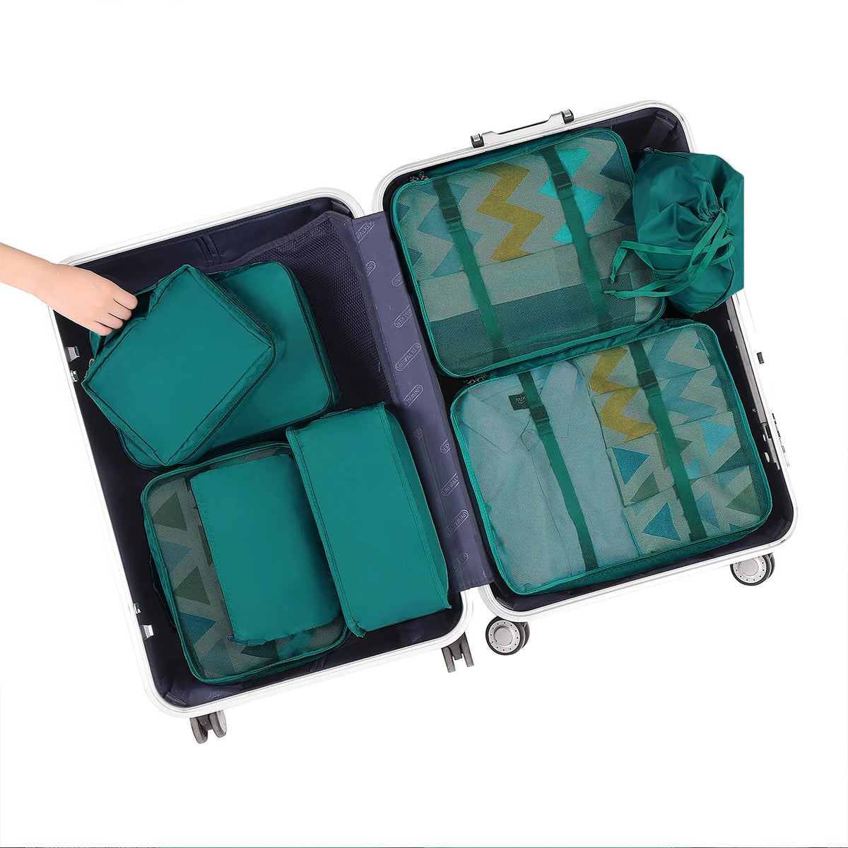Multi-Piece Packing Cube Organizer Set