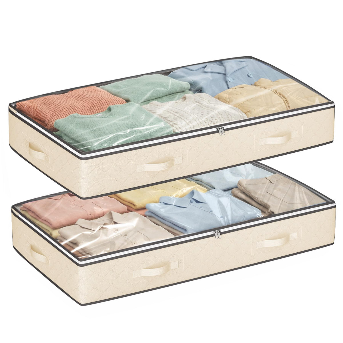 95L Under-Bed Clothing Storage Bags