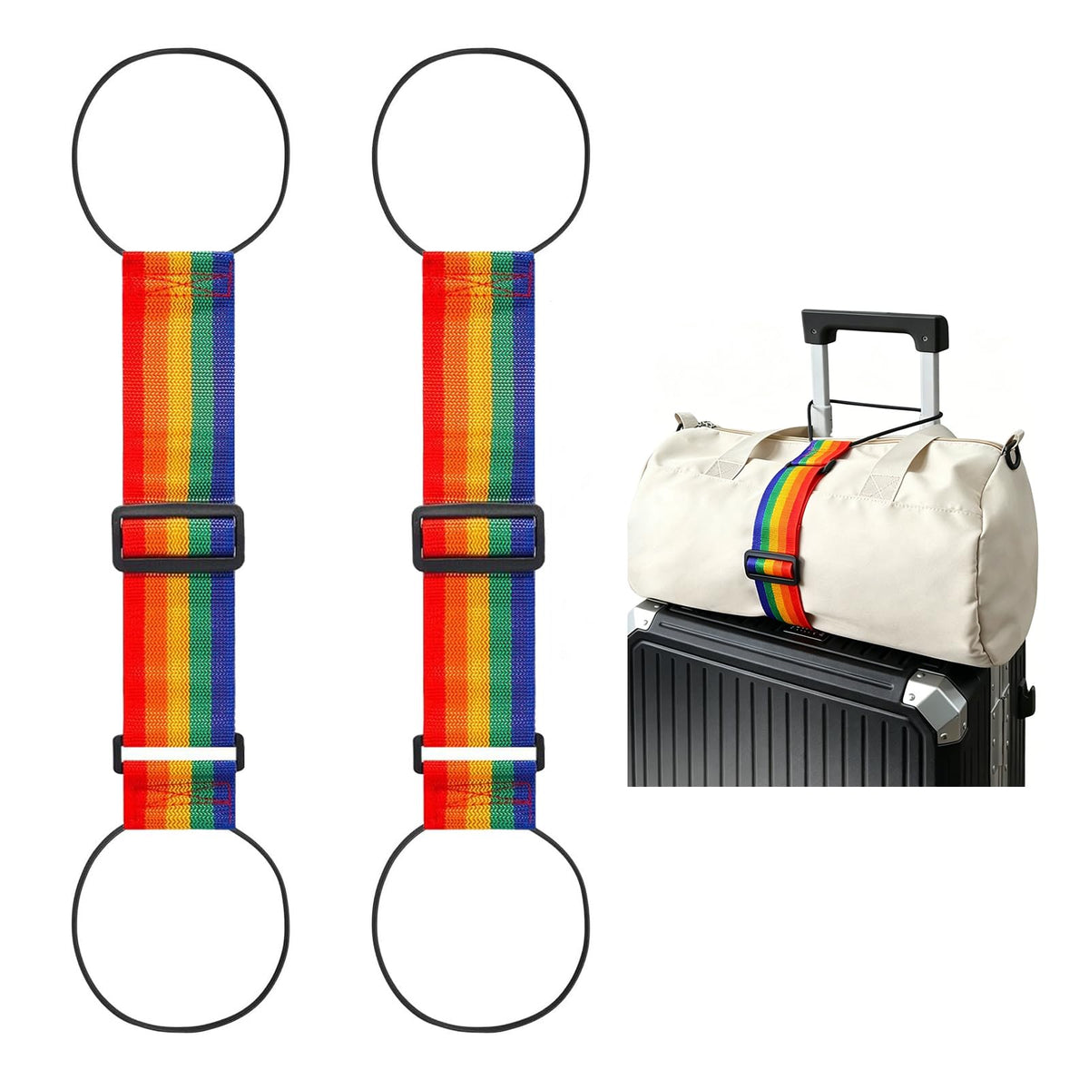 Elastic Luggage Connector Strap