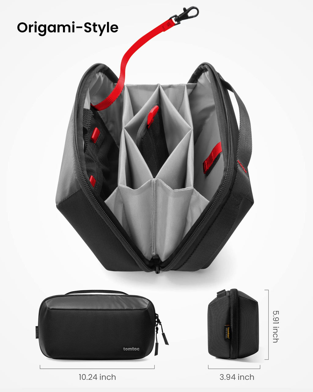 Structured Electronic Accessory Organizer