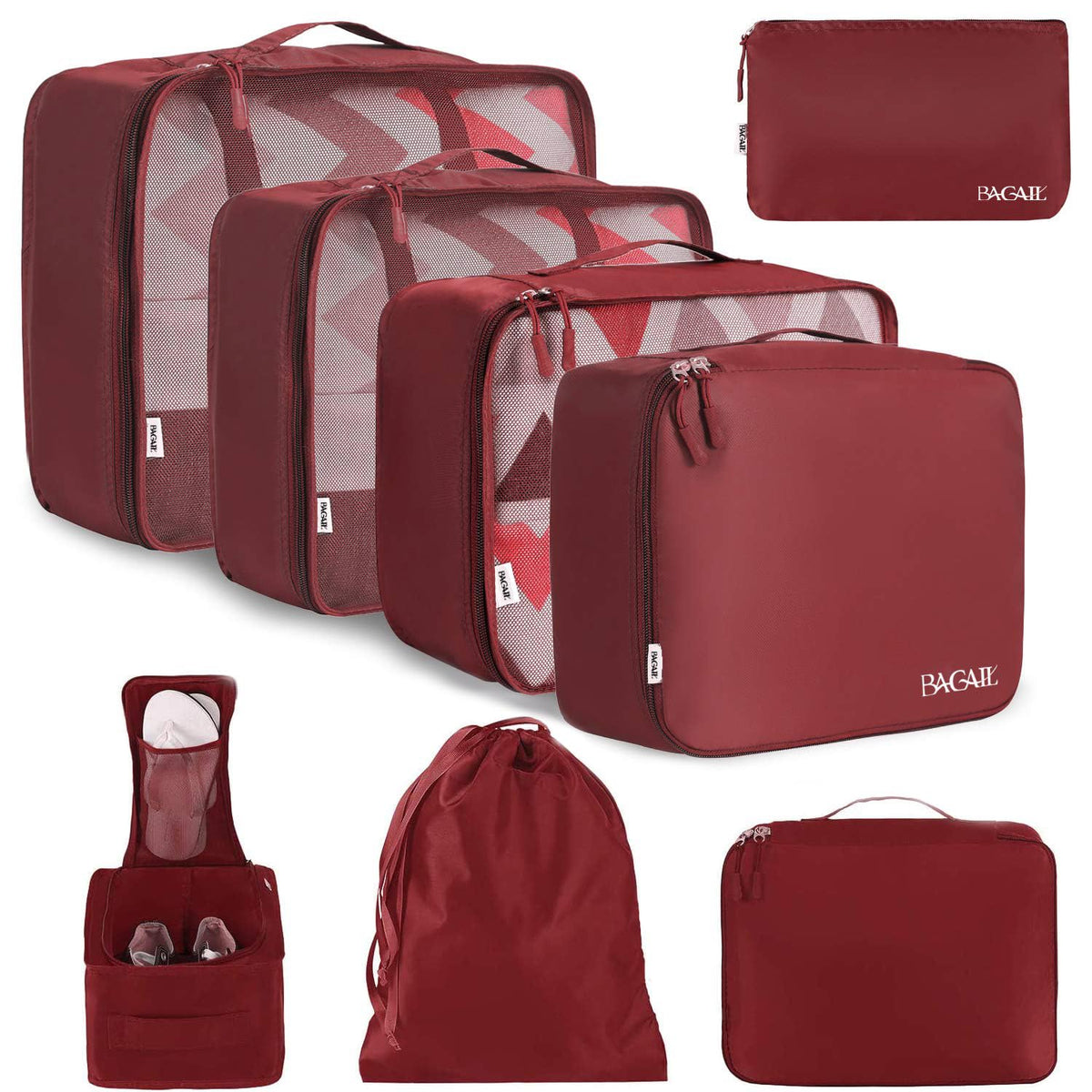 Multi-Piece Packing Cube Organizer Set