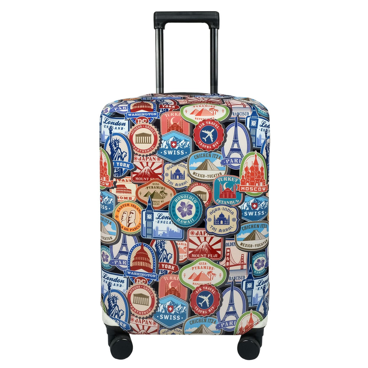Printed Elastic Luggage Cover