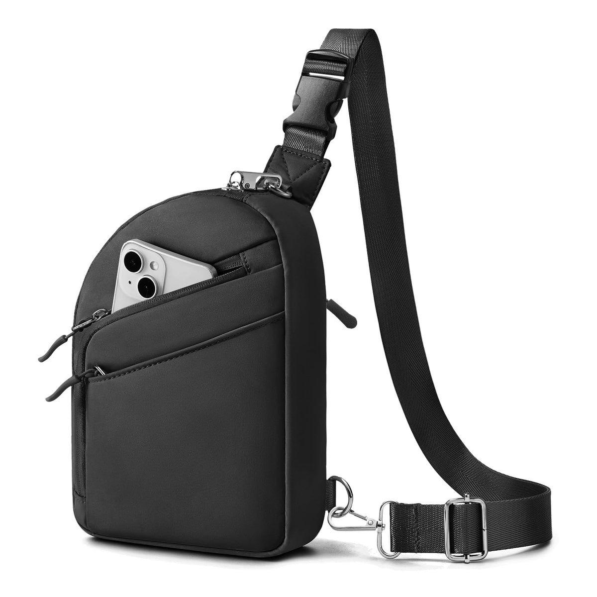 RFID-Blocking Anti-Theft Crossbody Bag