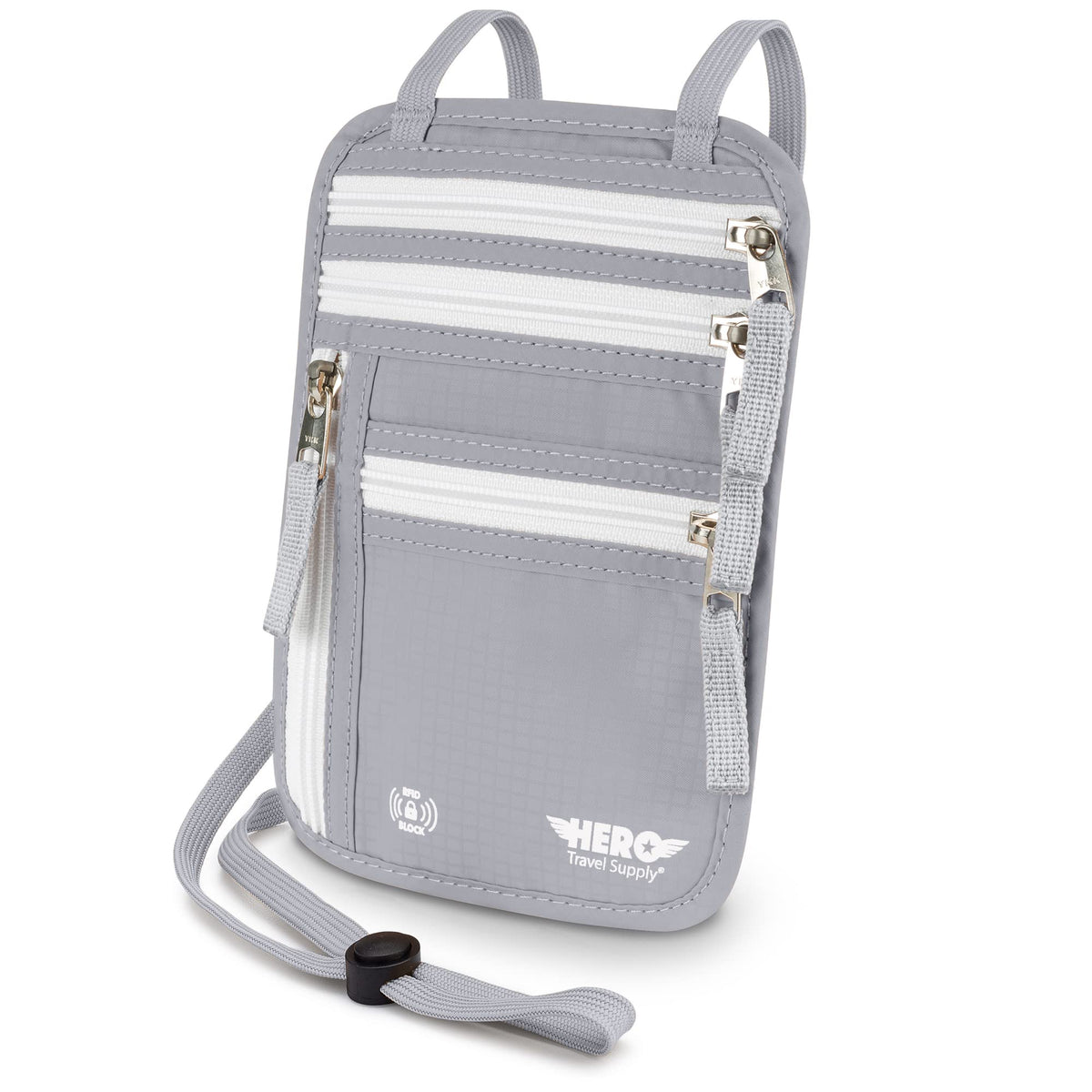 RFID-Blocking Travel Neck Wallet